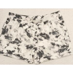 Anthropologie REFINERY29 Shorts Womens Size 2XL Navy Blue Tye Dye Casual Pockets